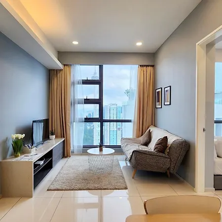 Skyline View In Bukit Bintang The Robertson 42F公寓